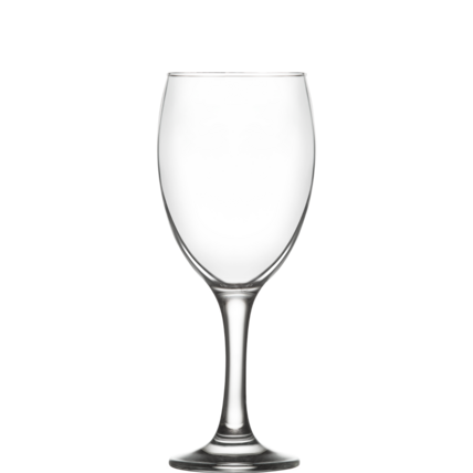 Stemmed 14 ounce wine glass rental