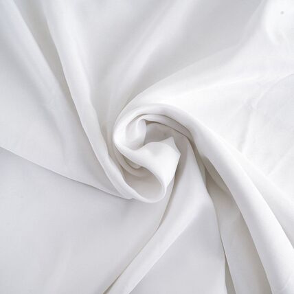 White floor length round tablecloth rental